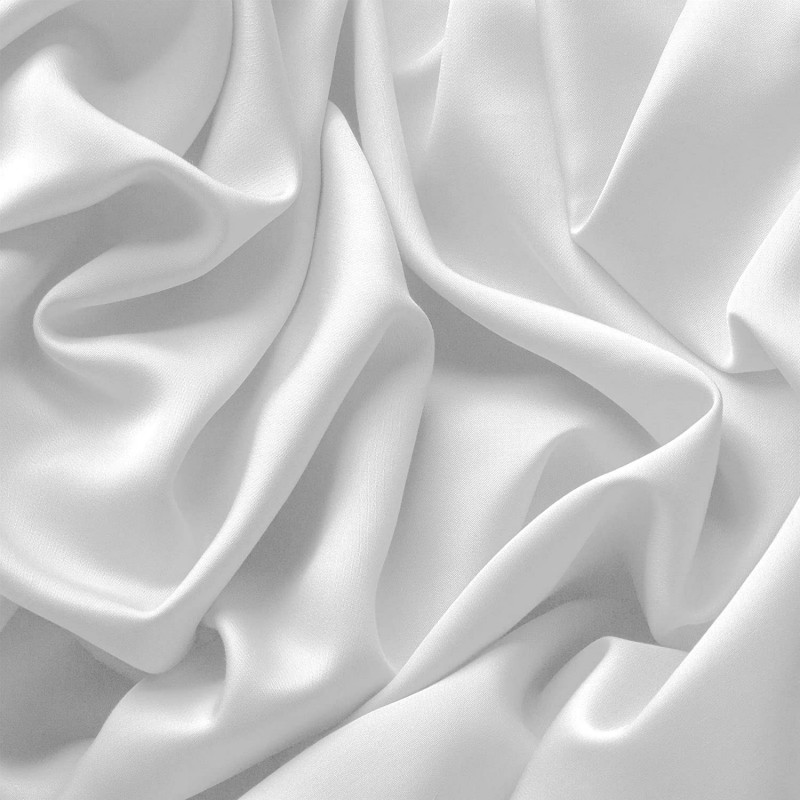 Tela de sábana de hotel de satén liso de algodón 400TC de doble selección